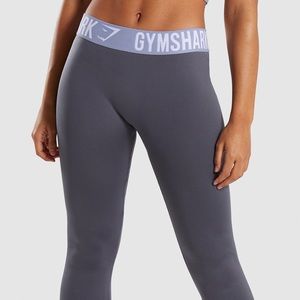 Gymshark Fit legging - charcoal/lavender